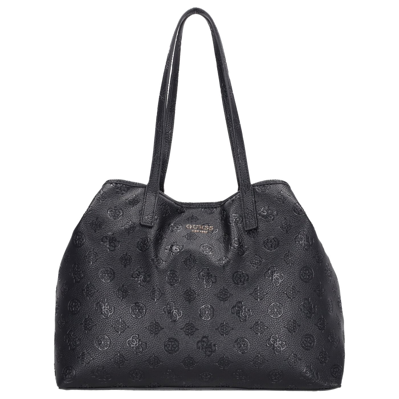Guess Shopper Vikky II Large in Tote black logo