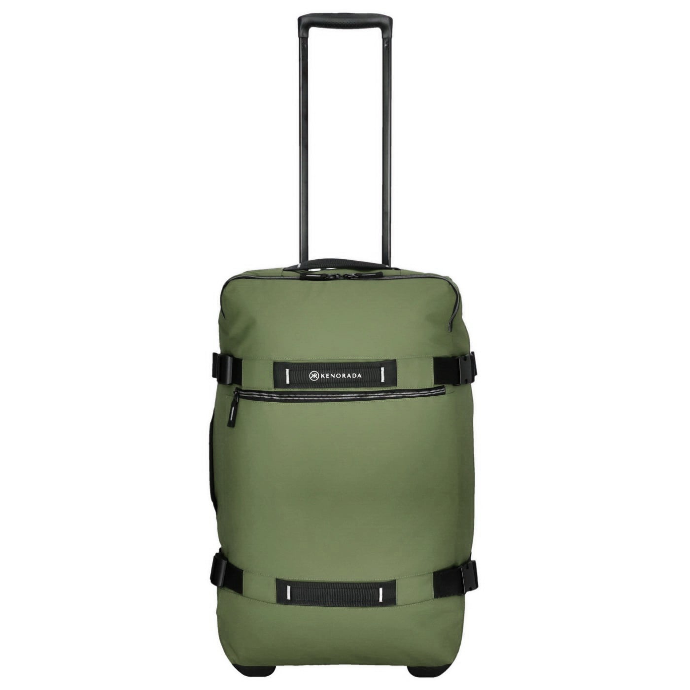 KENORADA Reisetasche mit Rollen RT31 Rucksackfunktion M khaki