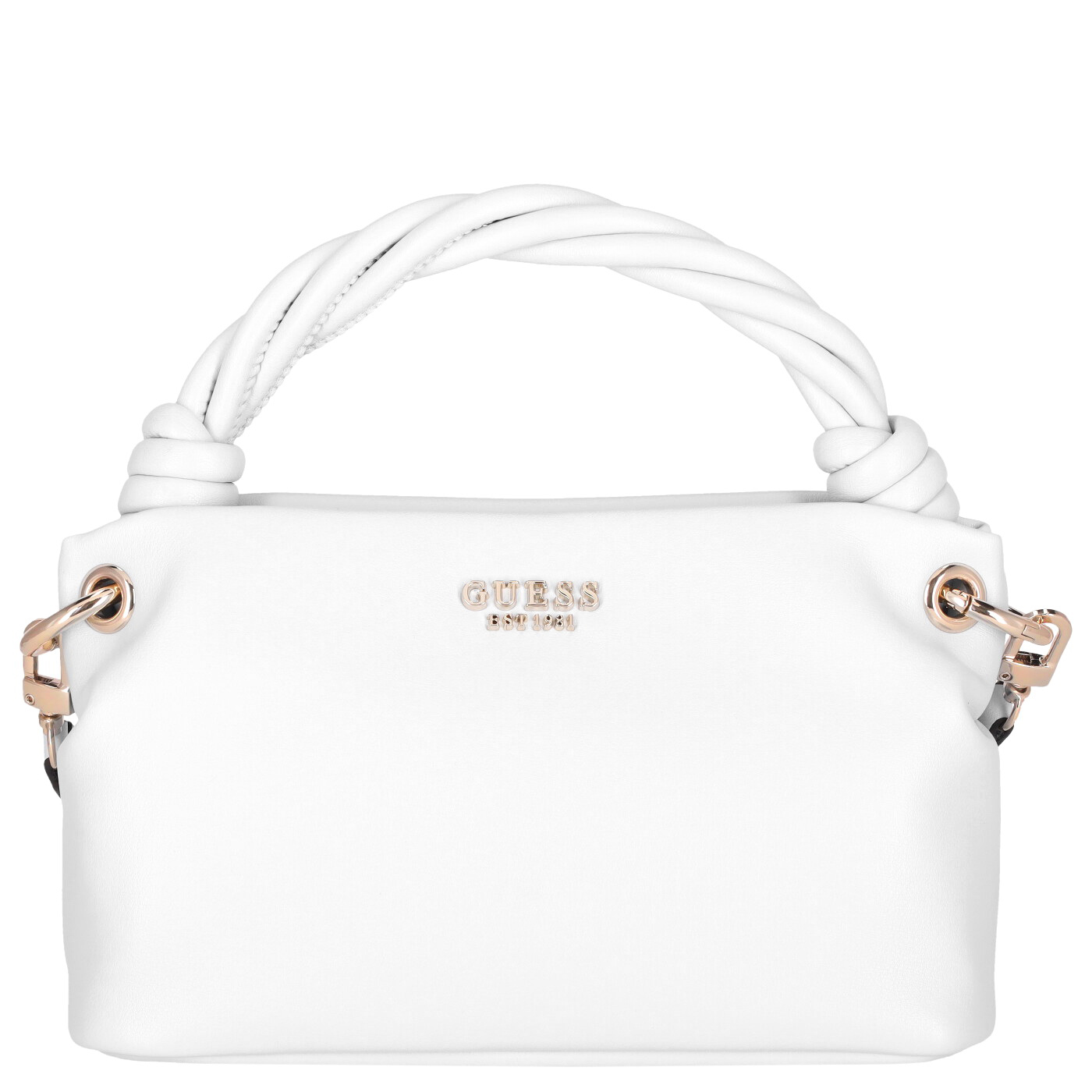 Borsa Guess Donna Bianca Borsa GUESS Sansa Top Handle Crossbody