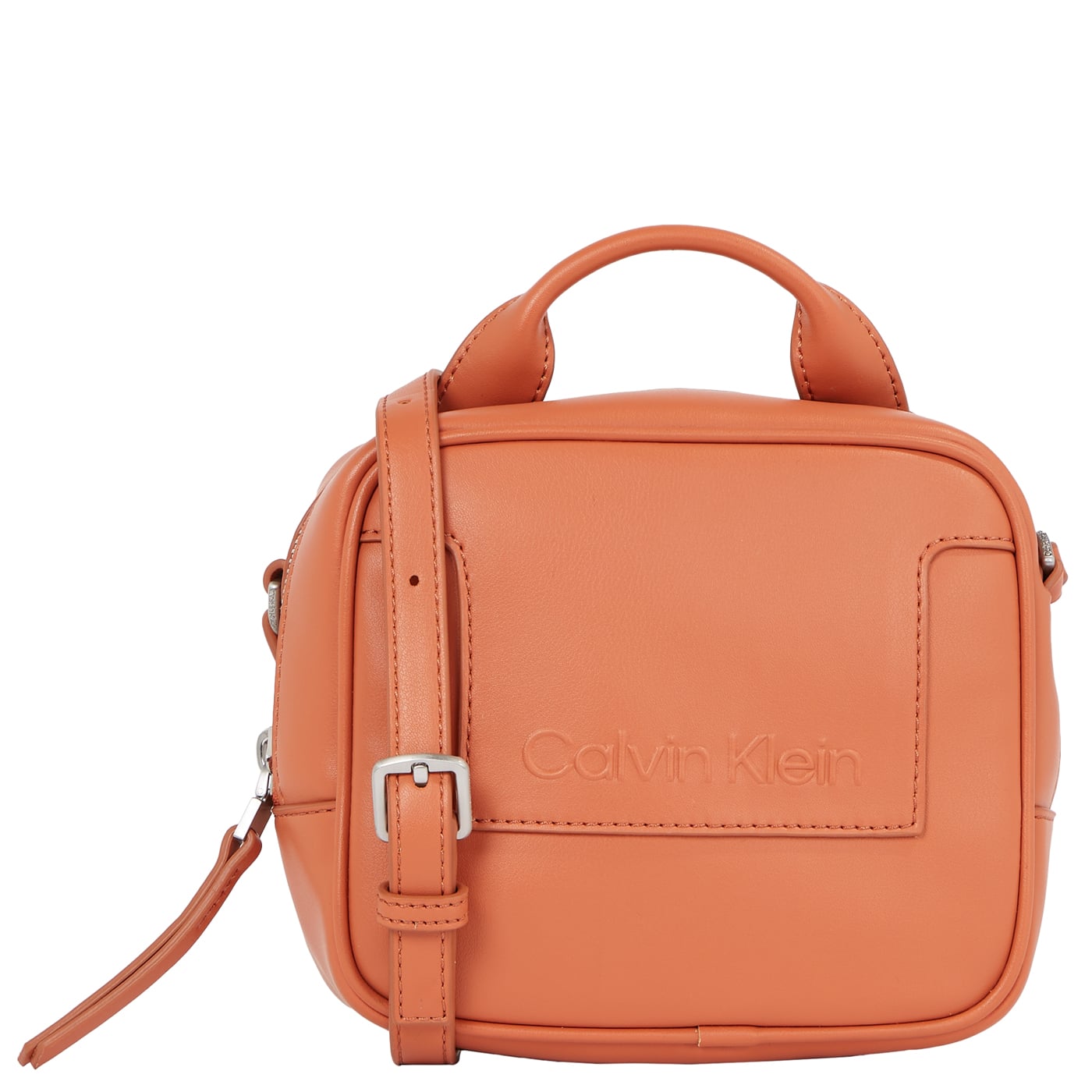 Calvin Klein Umhängetasche Ck Set Camera Bag gap autumn leaf, Damen Handtasche orange aus Kunstleder