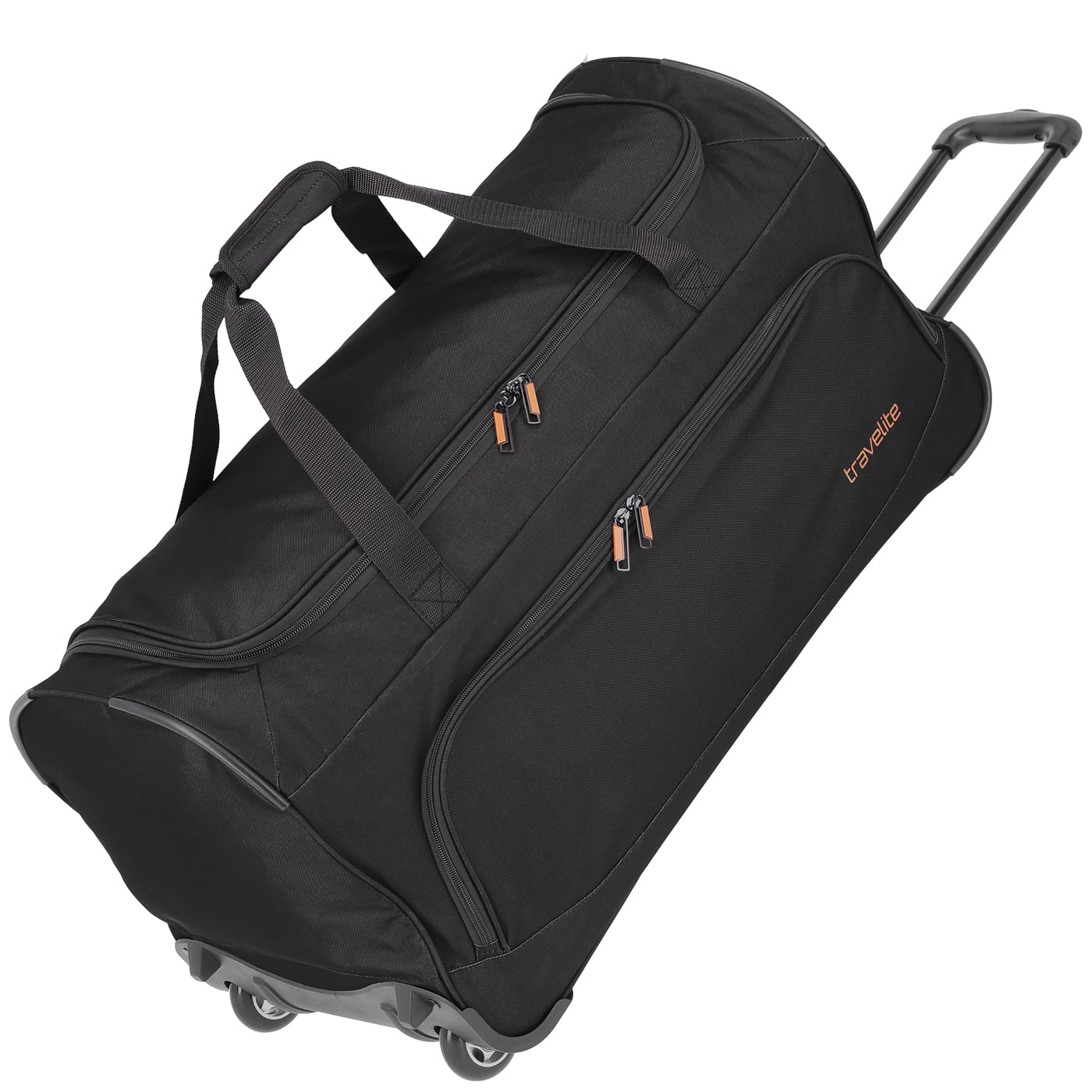 Travelite Reisetasche mit Rollen Basics Fresh L 89l schwarz