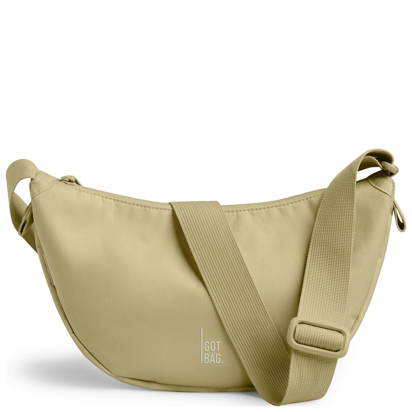 GOT BAG Umhängetasche Moon Bag Small Monochrome Edition nori, Damen Handtasche beige aus Polyester