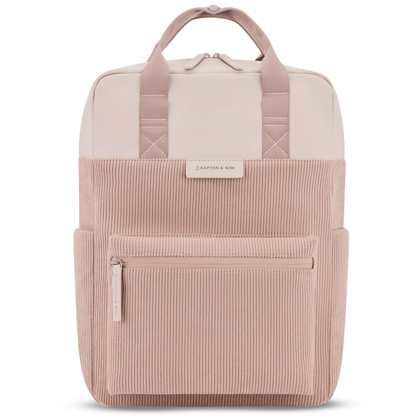 Kapten & Son Rucksack Bergen Pro Cord 15l rose clay, rosa aus Kunstleder,